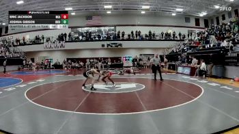 120 lbs Quarters & 1st Wb (16 Team) - Eric Jackson, McIntosh County Academy vs Joshua Gibson, Irwin County