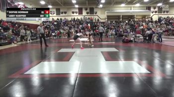 120 lbs Round 2 - Abby Kueffer, Hinton-SBL vs Sophie Norman, Iowa City Liberty