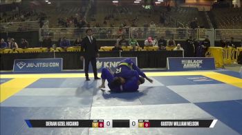 Gustov William Nelson vs Derian Uziel Hiciano 2025 Pan Jiu Jitsu IBJJF Championship