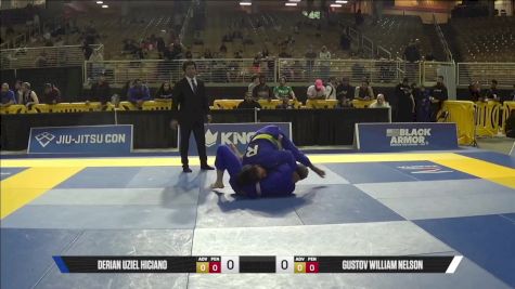 Gustov William Nelson vs Derian Uziel Hiciano 2025 Pan Jiu Jitsu IBJJF Championship