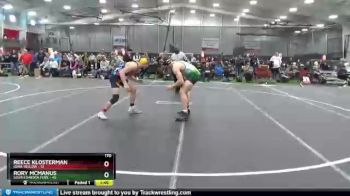 170 lbs Round 3 (4 Team) - Rory McManus, South Dakota Fury vs Reece Klosterman, Iowa Yellow