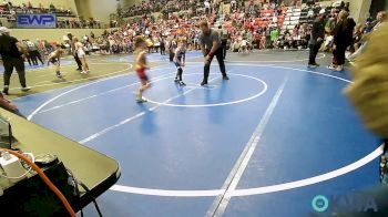 58 lbs Semifinal - Gracelynn Pinkston, Pocola Youth Wrestling vs Ace Durao, Bartlesville Wrestling Club