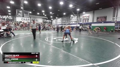 150 lbs 1st Place Match - Noah Legesse, Chaparral vs Timothy Black, Temecula Valley