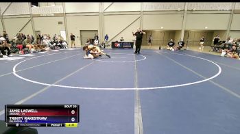 130 lbs Semis & 3rd Wb (16 Team) - Jamie Laswell, Arizona vs Trinity Rakestraw, Oklahoma