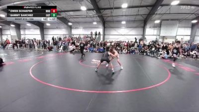 126 lbs 1st Place Match - Sammy Sanchez, Cheyenne East vs Owen Schaefer, Windsor