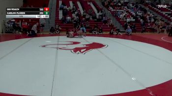 175 lbs Round 3 (4 Team) - Ian Roach, Thompson HS vs Carlos Flores, Spain Park Hs