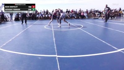 165 lbs Rr Rnd 1 - Sean Seefeldt, Penn vs Anthony Ferrari, Campbell