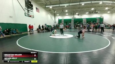 157D Round 1 - Bryken Kelly, Pinedale vs Brockton Walker, Mountain View