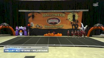 Valley All Stars - Wildstars [2025 L3 Senior Coed - D2 Day 1] 2025 Cheer Power San Antonio Halloween Challenge