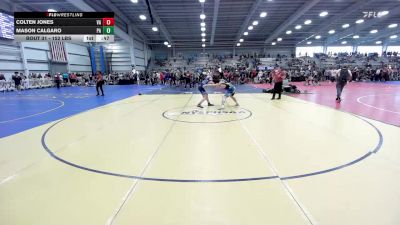 152 lbs Consi Of 8 #2 - Colten Jones, VA vs Mason Calgaro, PA