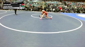 120 lbs Consi Of 32 #1 - Liam Nielsen, Juab vs Shane Smoker, Crater