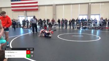 106 lbs Prelims - Kaedyn Williams, Beast Of The East MS vs Shane Reilly, Malvern Blue MS