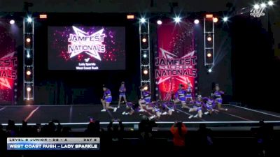 West Coast Rush - Lady Sparkle [2026 L2 Junior - D2 - A DAY 2] 2026 JAMfest Cheer Super Nationals