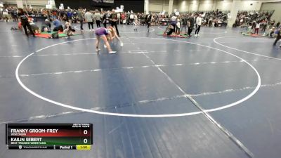 125 lbs Semifinal - Kailin Sebert, Best Trained Wrestling vs Franky Groom-Frey, Wisconsin