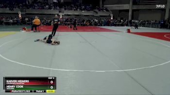 70 lbs Cons. Semi - Henry Cook, Waconia vs Karver Meiners, Caledonia/Houston