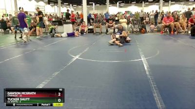 92 lbs Round 2 (4 Team) - Dawson McGrath, CTWHALES vs Tucker Shutt, Lil Shutts