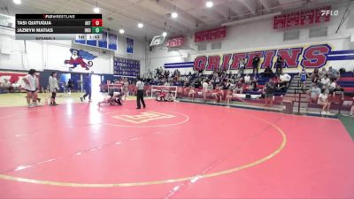 140 lbs Round 3 - Jazmyn Matias, Silverback vs Tasi Quitugua, El Toro