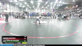 92 lbs Champ. Round 1 - Easton Wakefield, Lakeland WC vs Guillermo Pio Saucedo, INWTC