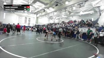 120 lbs Cons. Round 2 - Havah Henry, South Torrance vs Isabel Sadowski, El Toro