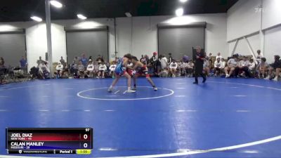 97 lbs Placement Matches (8 Team) - Joel Diaz, New York vs Calan Manley, Missouri