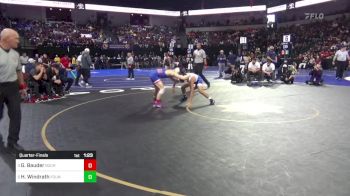 138 lbs Quarterfinal - Gavin Bauder, Buchanan vs Hercules Windrath, Fountain Valley