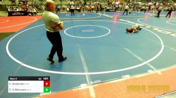 73 lbs Round Of 32 - Easton Anderson, Nebraska Wrestling Academy vs Stevie Varela-Marquez, NM Beast