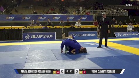 Vedha Clemente Toscano vs Renata Borges Do Rosario Melo 2026 Pan Jiu Jitsu IBJJF Championship