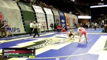 165 Class 1 lbs Cons. Round 3 - Brayden Pillars, Palmyra vs Paxton Pyle, Tipton