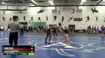 285 lbs Semifinal - Jamar Christian, Averett University vs Gabe Craig, Campbellsville