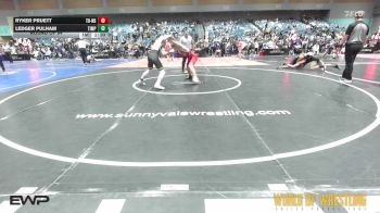125 lbs Round Of 64 - Ryker Pruett, Team Bucs-North Bend vs Ledger Pulham, Timpanogos Wrestling