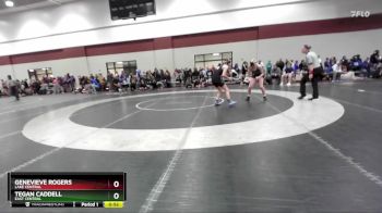 115 lbs Cons. Round 2 - Genevieve Rogers, Lake Central vs Tegan Caddell, East Central