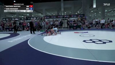 65 kg Cons. Quarters - Matthew Martino, NJRTC vs Jake Hockaday, Nebraska Wrestling Training Center