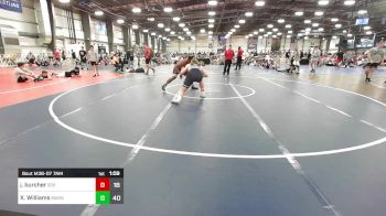 220 lbs Round Of 64 - Jaxon Burcher, Team 922 vs Xavier Williams, Dark Knights