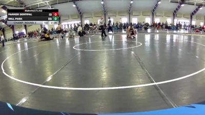 141 lbs Champ. Round 2 - Will Pask, Unattached vs Parker Sentipal, Edinboro-Unattched
