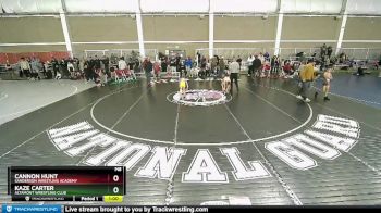 74 lbs Cons. Round 4 - Cannon Hunt, Sanderson Wrestling Academy vs Kaze Carter, Altamont Wrestling Club
