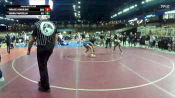 105 lbs Semifinal - Grace Jawulski, Brandon vs Kiera Partello, Barron G Collier