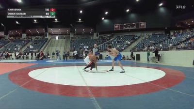 141 lbs Cons. Round 2 - Owen Ostler, Midway University vs Yair Bran, Truett-McConnell (Ga.)