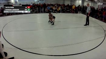 3 lbs Semifinal - Dawson Liermann, Norfolk Jr Wrestling vs Tayte Fries, GI Grapplers