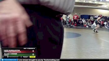 88 lbs Quarterfinal - Alex Huddleston, Brownsburg Wrestling Club vs Elijah Conner, Indiana