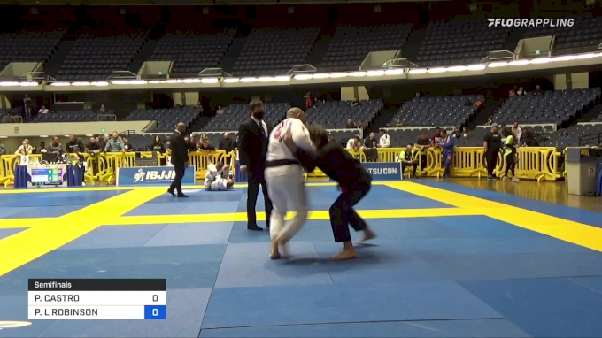 PAULO R. CASTRO vs PATRICK L ROBINSON 2021 World Jiu-Jitsu IBJJF ...