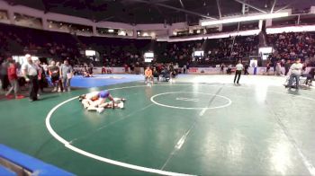 126 lbs Cons. Round 2 - Vinnie Saia, Blaine vs Brock Armstrong, Goldendale