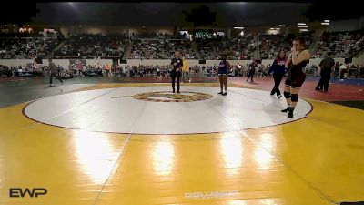 200 lbs Round Of 32 - Sa'Maria Dubose, Bixby JH Girls vs Reyleigh Liles, Broken Arrow Girls Junior High