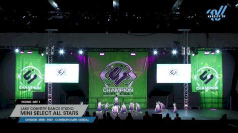 Lake Country Dance Studio - Mini Select All Stars [2024 Mini - Prep - Contemporary/Lyrical Day 1] 2024 ASC Clash of the Titans Schaumburg & CSG Dance Grand Nationals