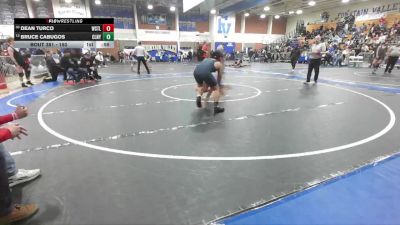150 lbs Cons. Round 2 - Dean Turco, Westlake vs Bruce Cabugos, Colony