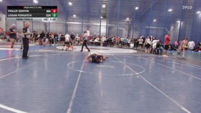 120 lbs Semifinal - Phillip Griffin, Myland Wrestling Academy vs Logan Forgatch, Scorpions