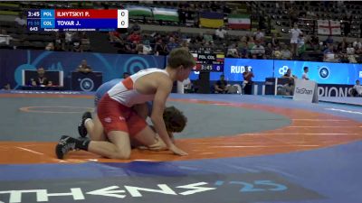 55 kg Repechage - Pavlo Ilnytskyi, Poland vs Jovanni Tovar, Colombia