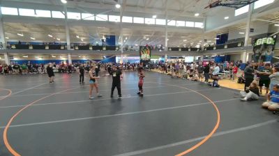 140 lbs Round 2 - Kiara Richard, Unattached vs Ella Hughes, Unattached