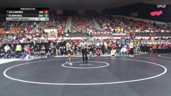 175 lbs Champ. Round 1 - Cai Lanning, Colby Hs vs DJ Mitchell, El Dorado