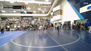 165 lbs Cons. Round 4 - Roman Rowell, Corner Canyon vs Austin Larsen, Bingham