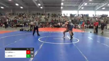 220 lbs Prelims - Quinn Collins, Militia Wrestling Club vs Leonard James, Team Dynasty